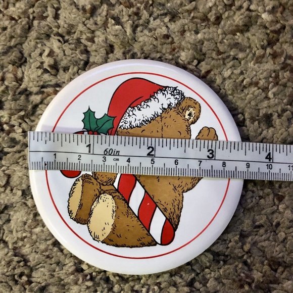 Vintage 1988 House of Lloyd Christmas Coaster Set of 7 - Picture 15 of 16